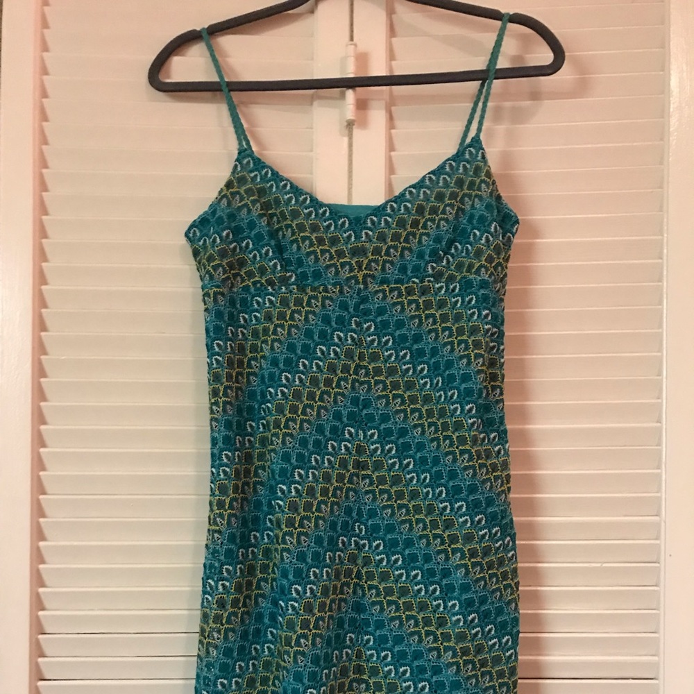 SALE!! LOFT Teal Sun Dress 👗